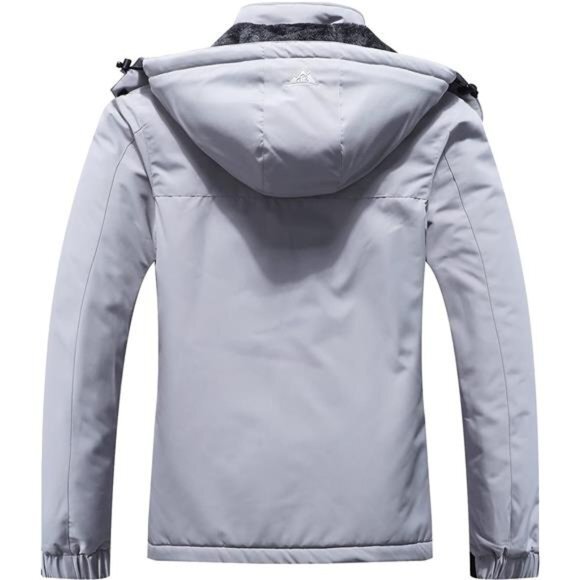 Women's Plus Size Warm Winter Coat Hooded Waterproof Ski Jacket Mountain - Picture 4 of 4